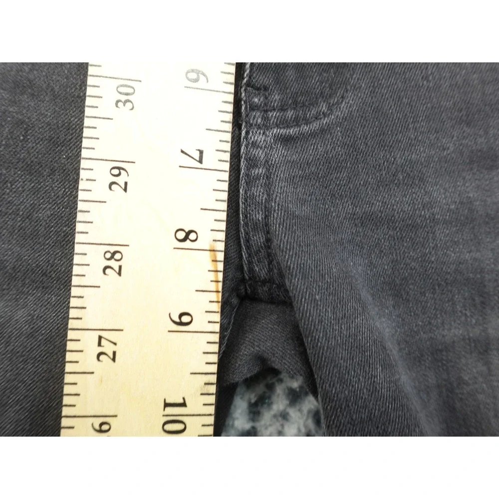 DU/ER Performance Denim Jeans Womens 27x28 Black Good Slim Straight‎ WFLR2616